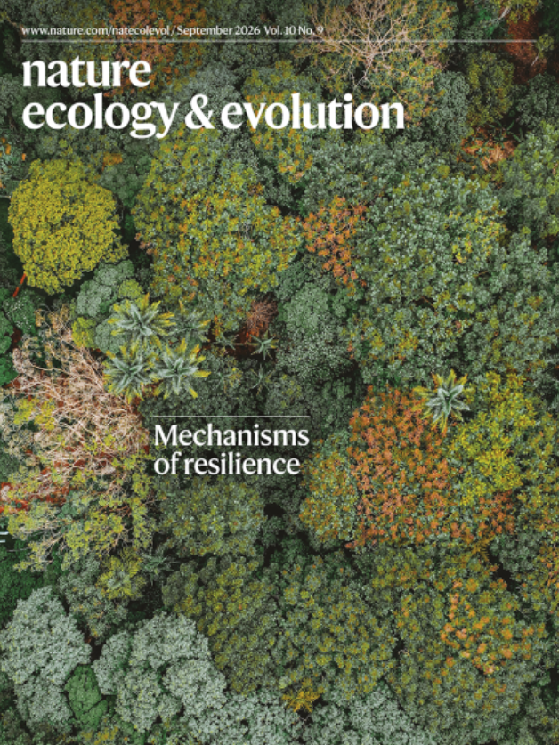Nature Ecology & Evolution September 2026 cover